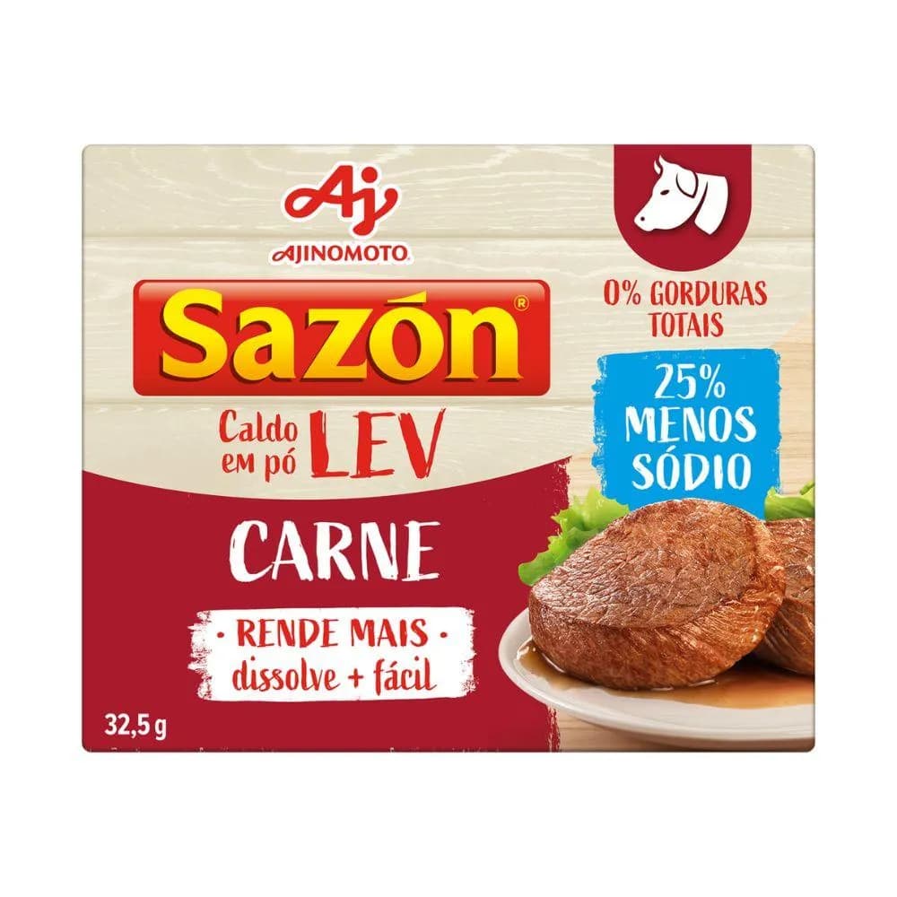 CALDO SAZON 32,5G CARNE LEV