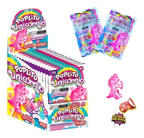 POP LITO UNICORNIO CRISTAIS EXPLOSIVOS 11G