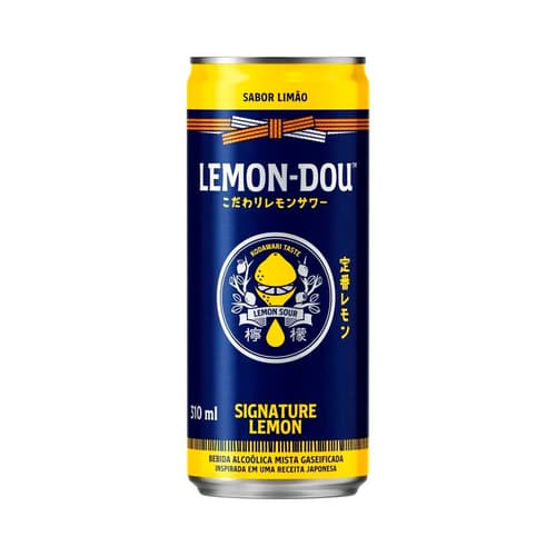 BEB ALCOOLICA LEMON DOU GASEIFICADA LT 310ML