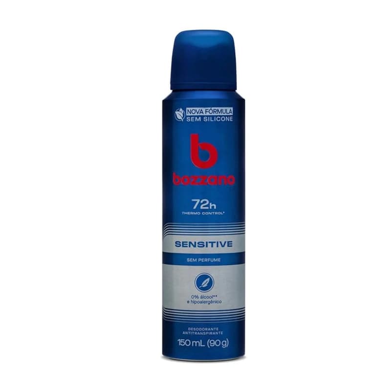 DESODORANTE AEROSOL BOZZANO 150ML SENSITIVE