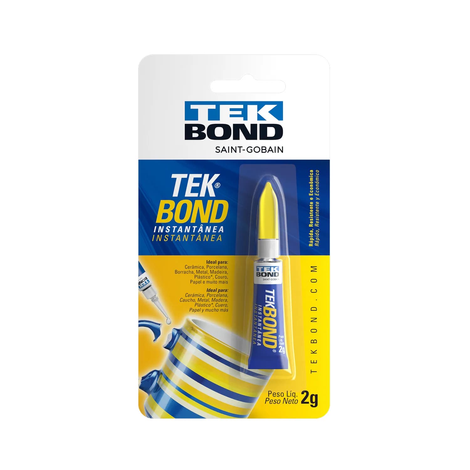 ADESIVO INSTANTANEO TEK BOND 2G