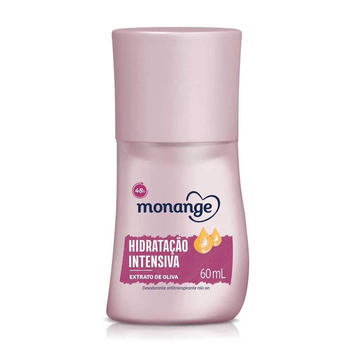 DESODORANTE ROLL ON MONANGE 60ML HIDRAT INTENSIVA