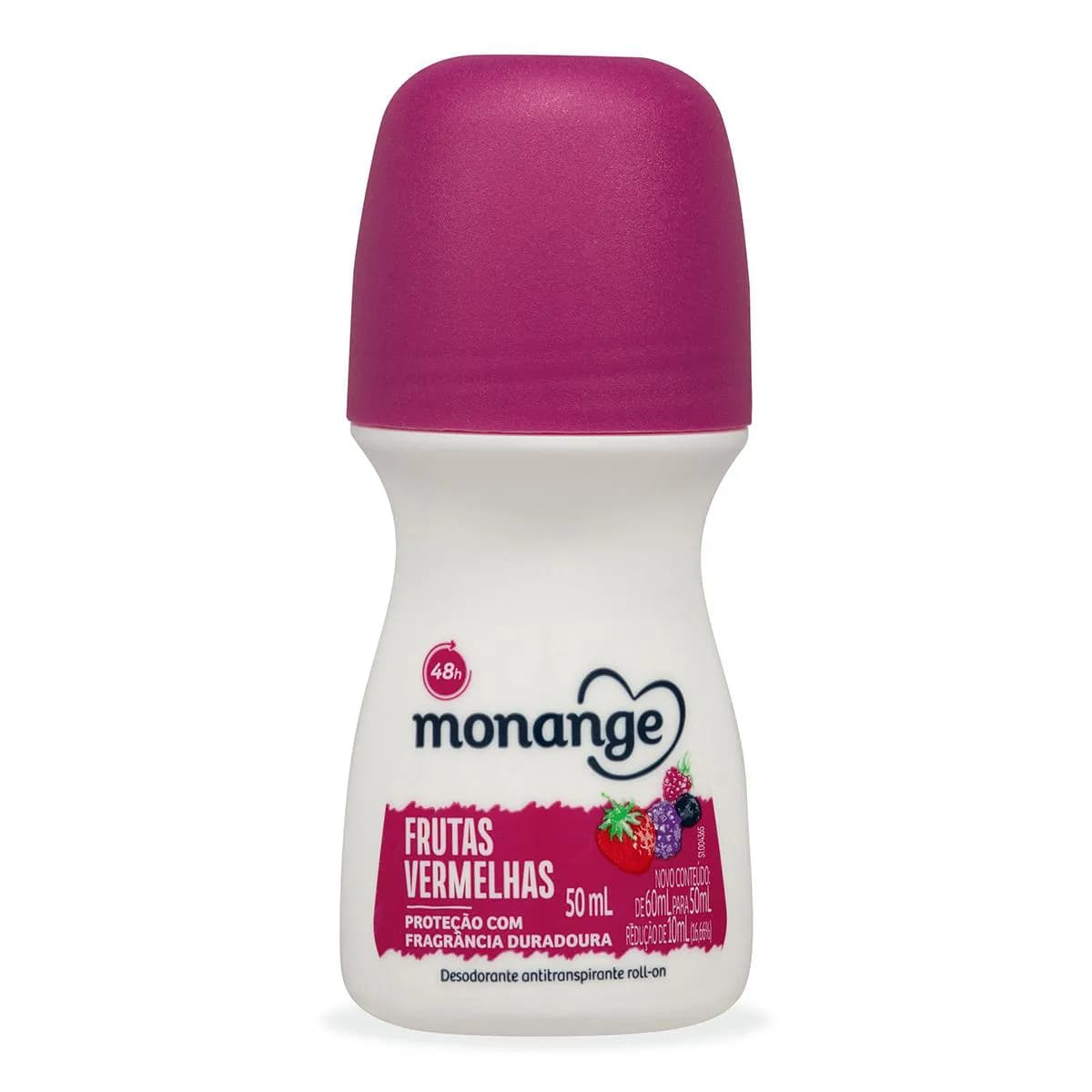 DESODORANTE ROLL ON MONANGE 60ML FR VERMELHAS