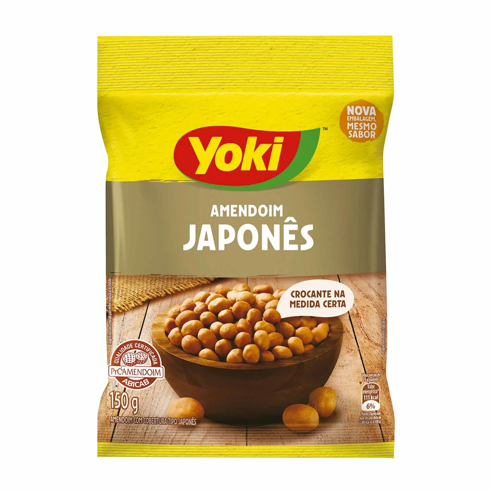 AMENDOIM JAPONES YOKI 150G