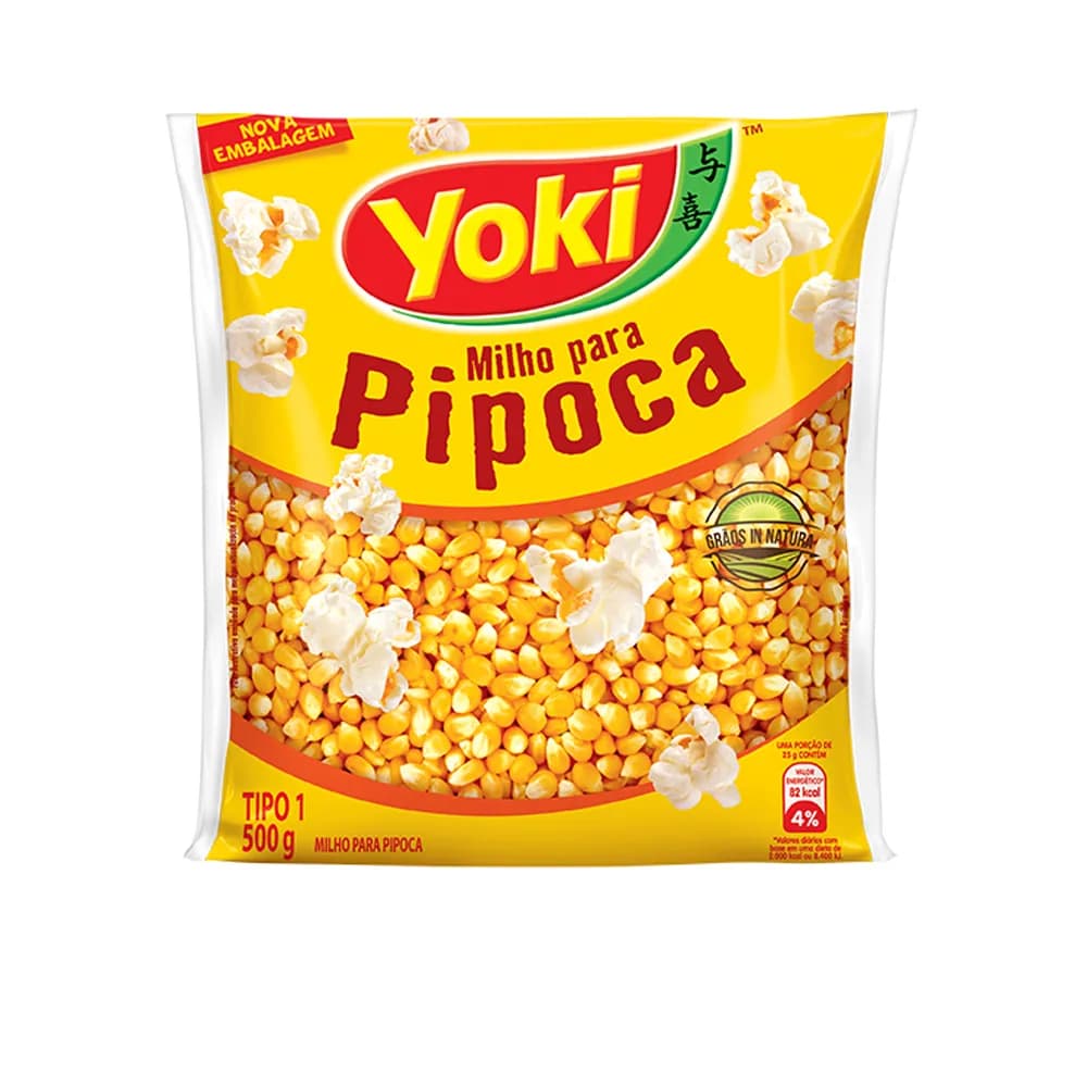 MILHO PIPOCA YOKI 500G