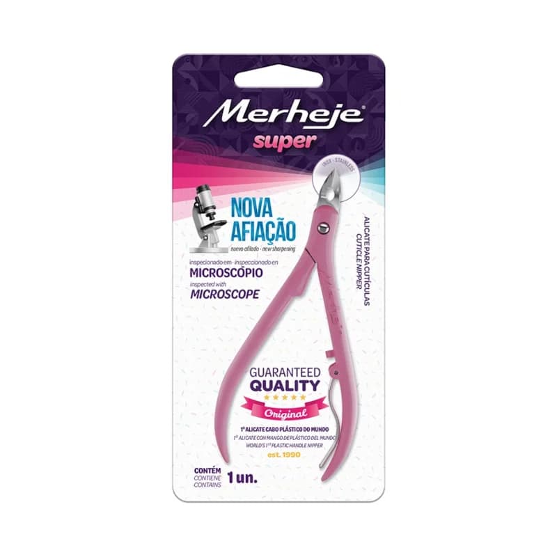 ALICATE CUTICULA MERHEJE ROSA