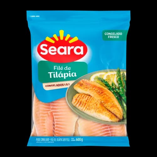 FILE DE TILAPIA SEARA 600G