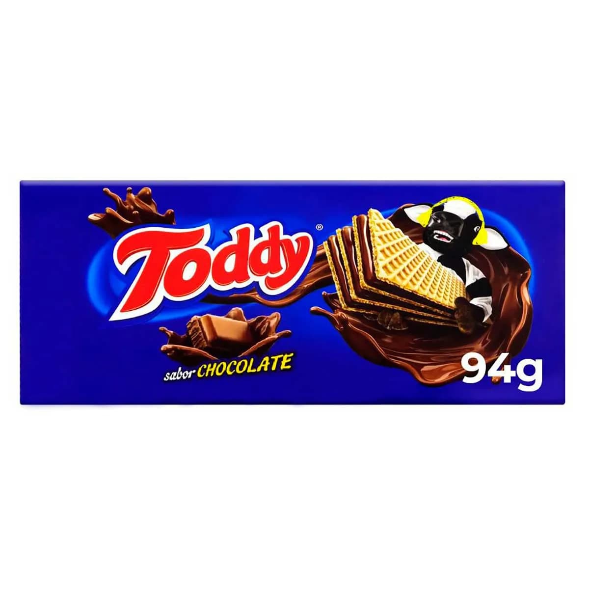 BISCOITO WAFER TODDY 94G CHOCOLATE