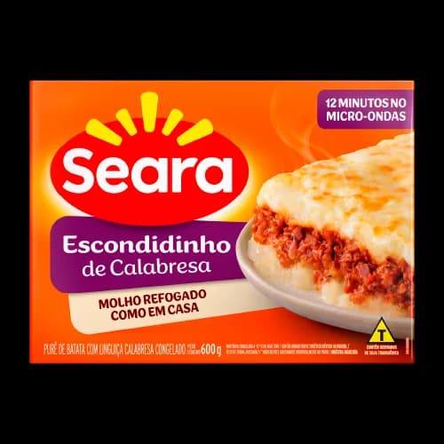 ESCONDIDINHO SEARA 600G CALABRESA