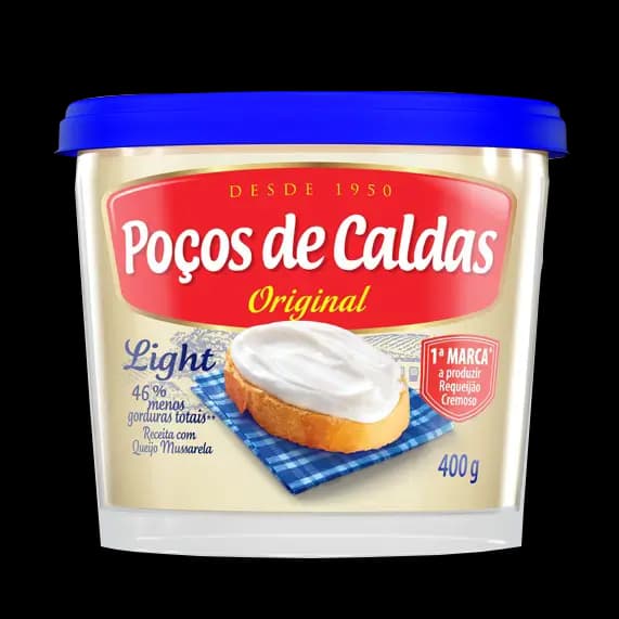 REQUEIJAO POCOS DE CALDA LIGHT 400G
