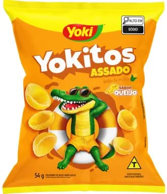 SALGADINHO YOKITOS 54G CONCH QUEIJO