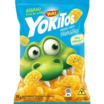 SALGADINHO YOKITOS 39G REDINHA REQUEIJAO