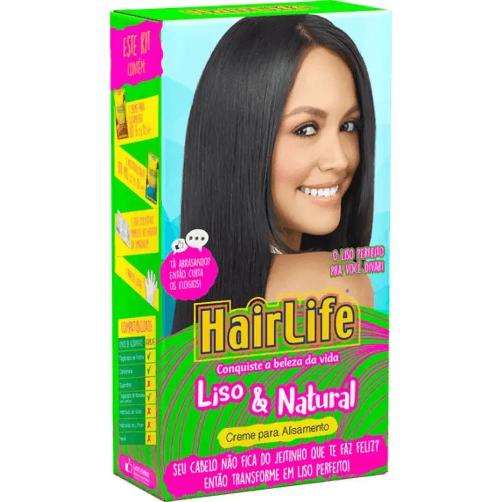 ALISANTE HAIR LIFE LISO NATURAL 180G
