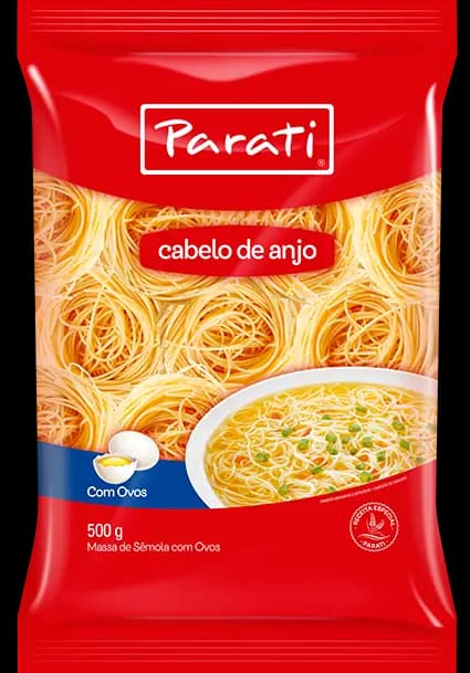 MACARRAO PARATI 500G CABELO DE ANJO