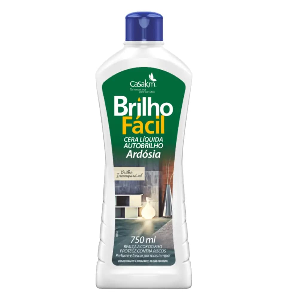 CERA BRILHO FACIL 750ML ARDOSIA