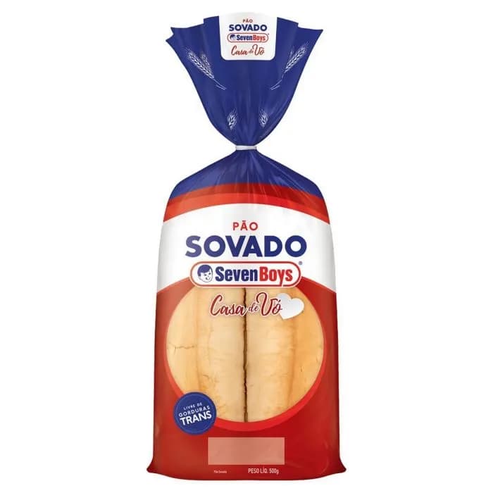 PAO SOVADO SEVEN BOYS 500G