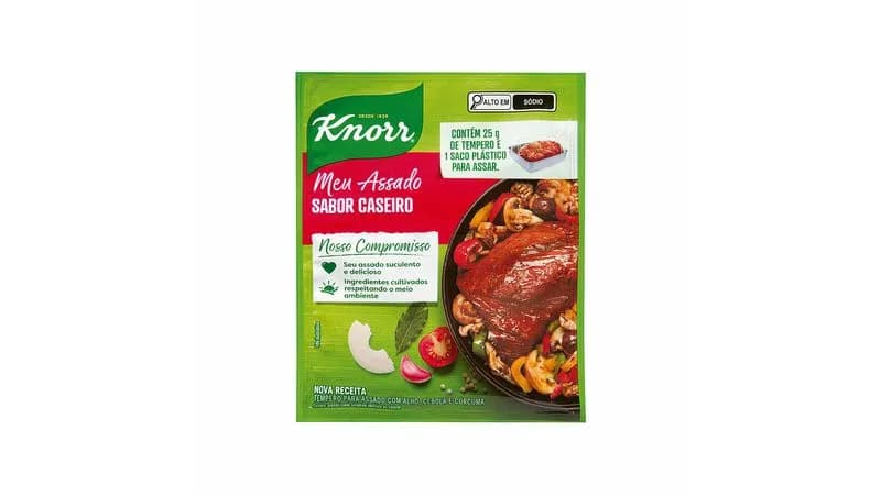 TEMPERO KNORR MEU ASSADO 25G CASEIRO