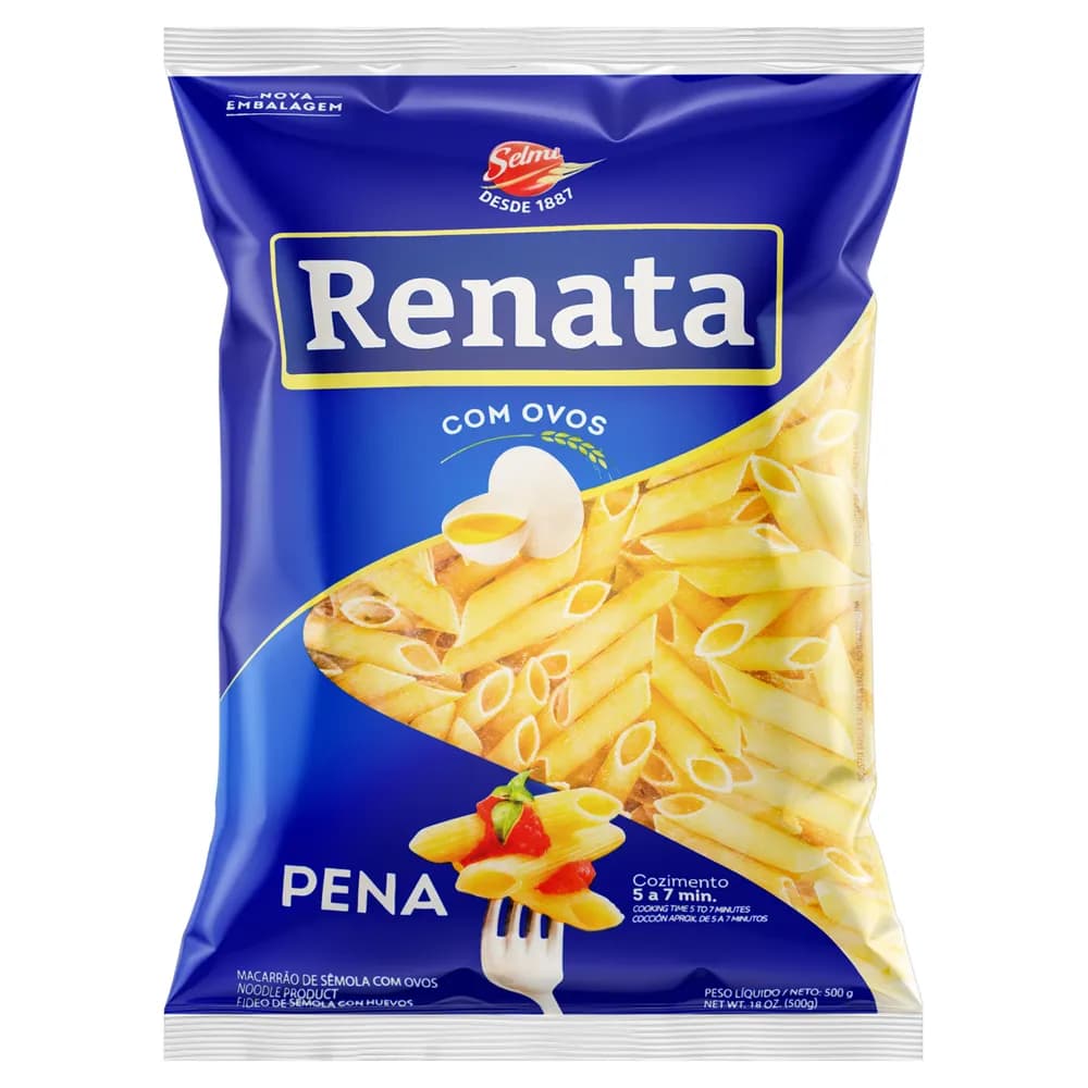 MACARRAO RENATA 500G PENA