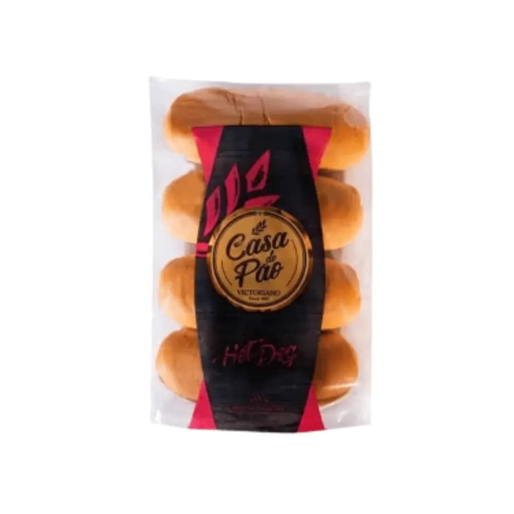 PAO HOT DOG CASA DO PAO 275G