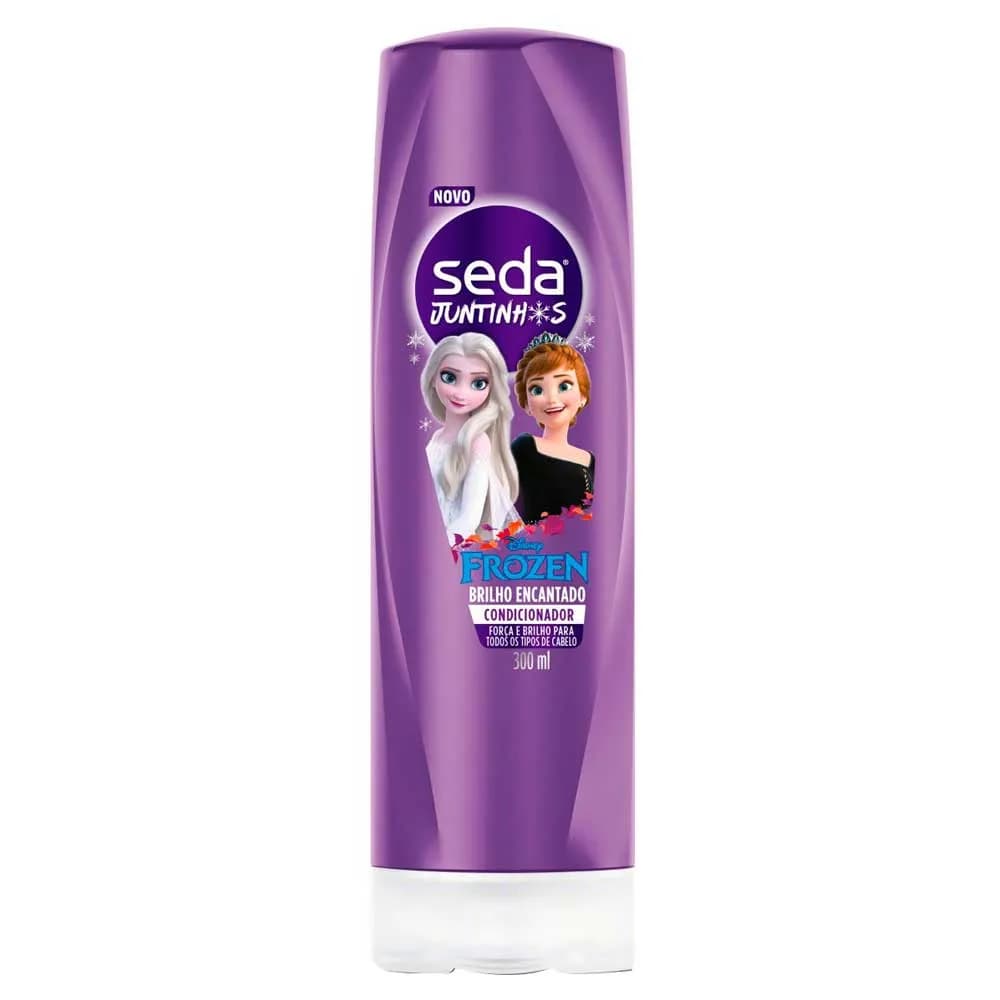 CONDIC SEDA 300ML JUNTINHOS FROZEN BRILHO