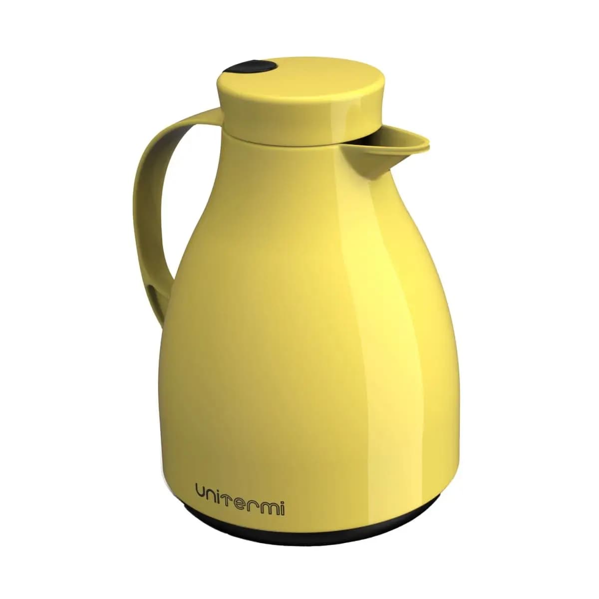GARRAFA TERMICA PARIS UNITERMI GATILHO AMARELA 1L