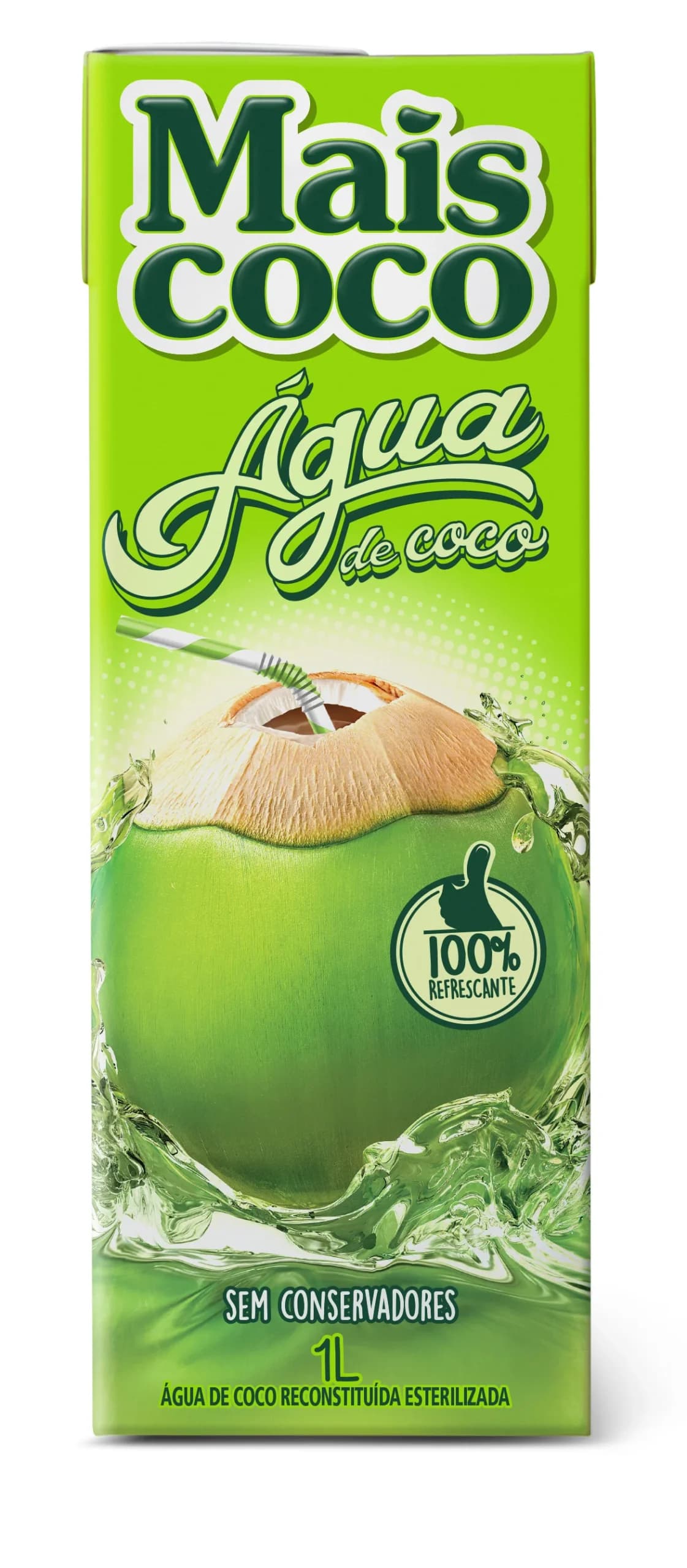 AGUA DE COCO MAIS COCO 1L