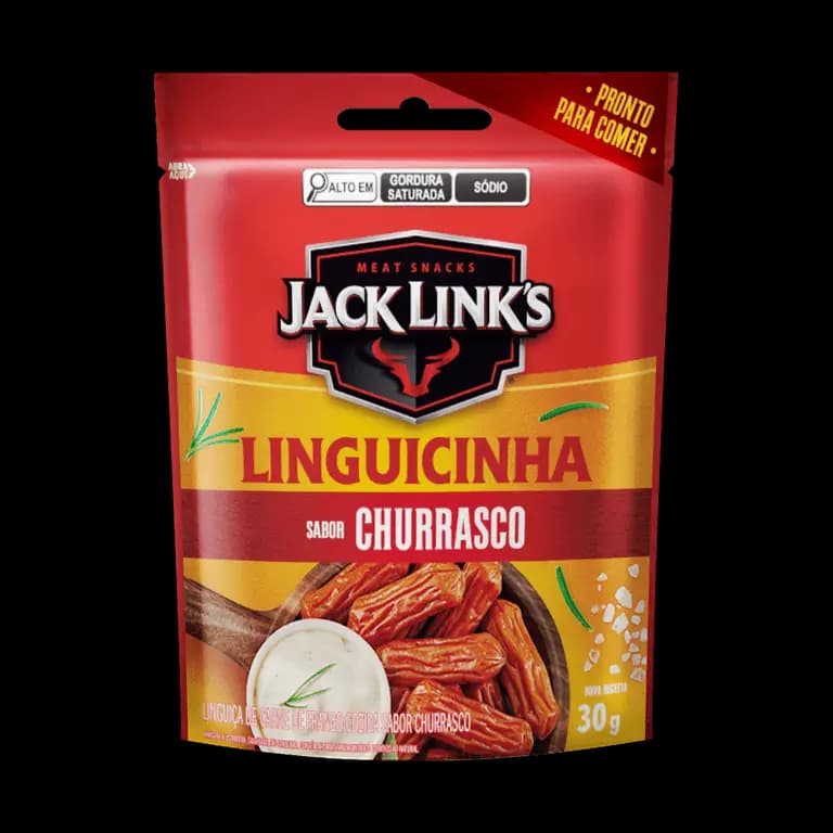 LINGUICINHA DE FRANGO CHURRASCO JACK LINKS 30G