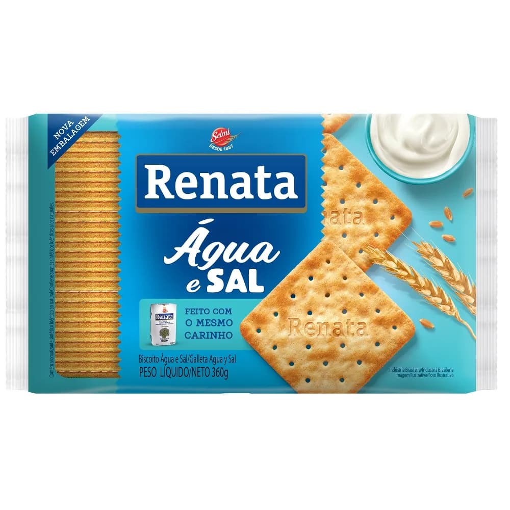 BISC RENATA 360G AGUA E SAL