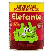 EXTRATO TOMATE ELEFANTE 375G