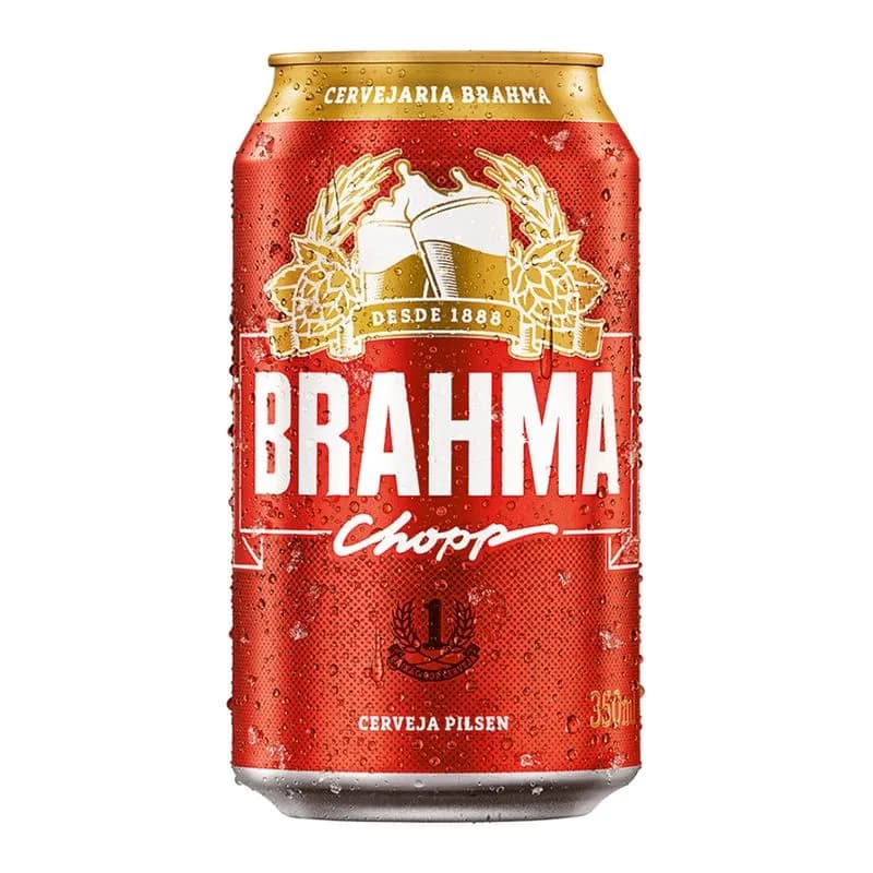CERVEJA BRAHMA LT 350ML