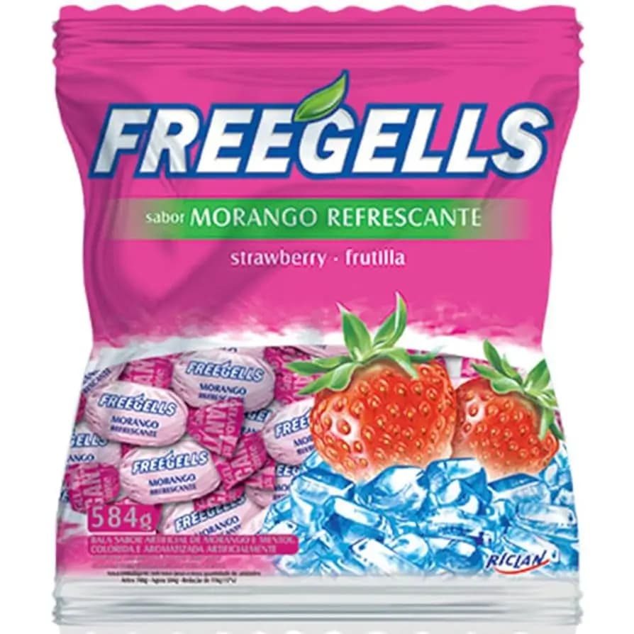 BALA FREEGELLS 584G MORANGO