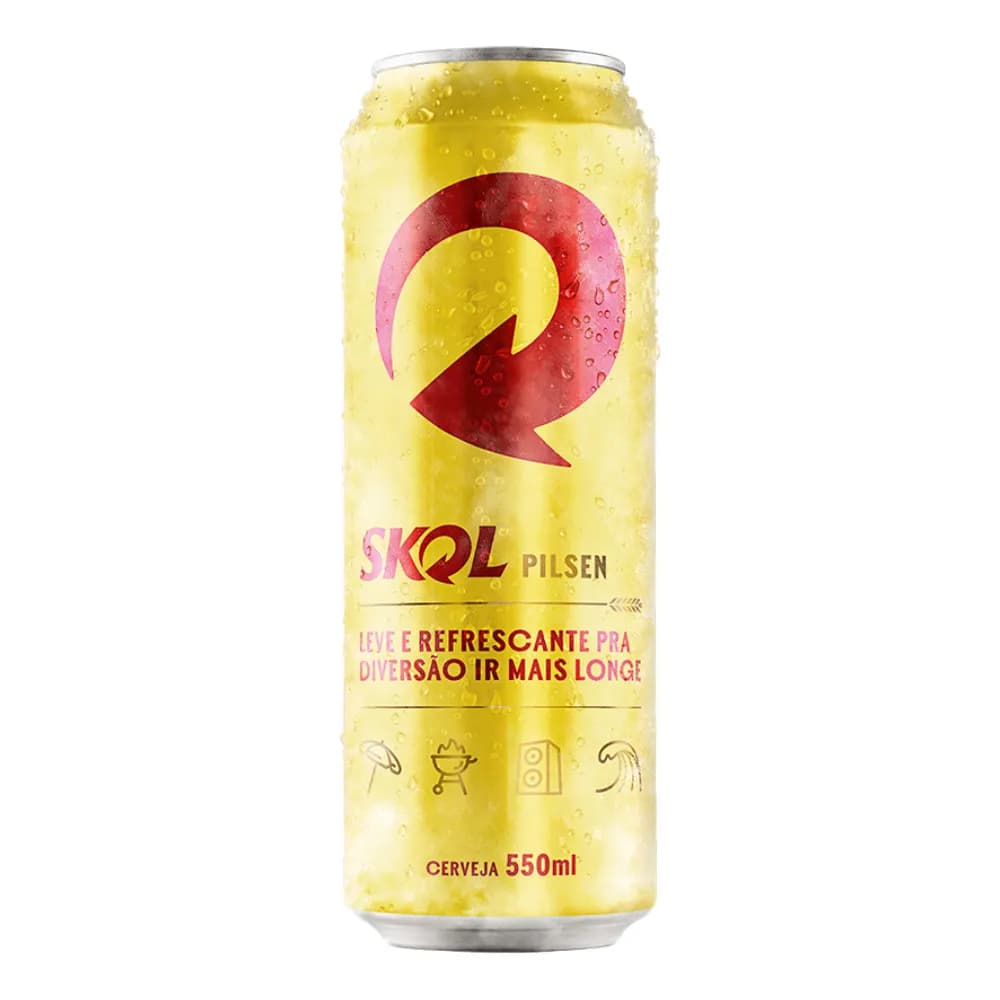 CERVEJA SKOL LATA 550ML