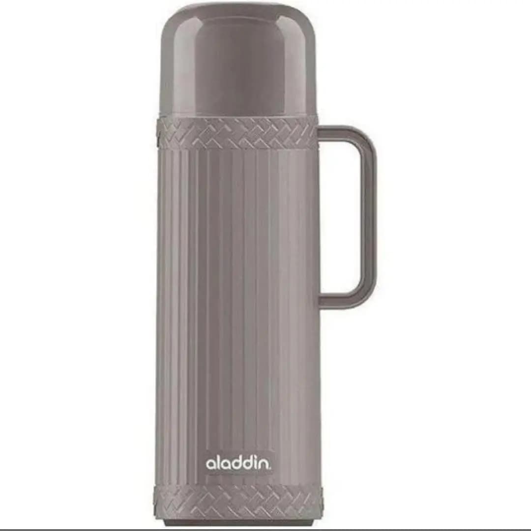 GARRAFA TERMICA ALADDIN PAMPA CINZA NUDE 1L