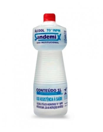 ALCOOL ETILICO SANDEMIX 928INPM 1L