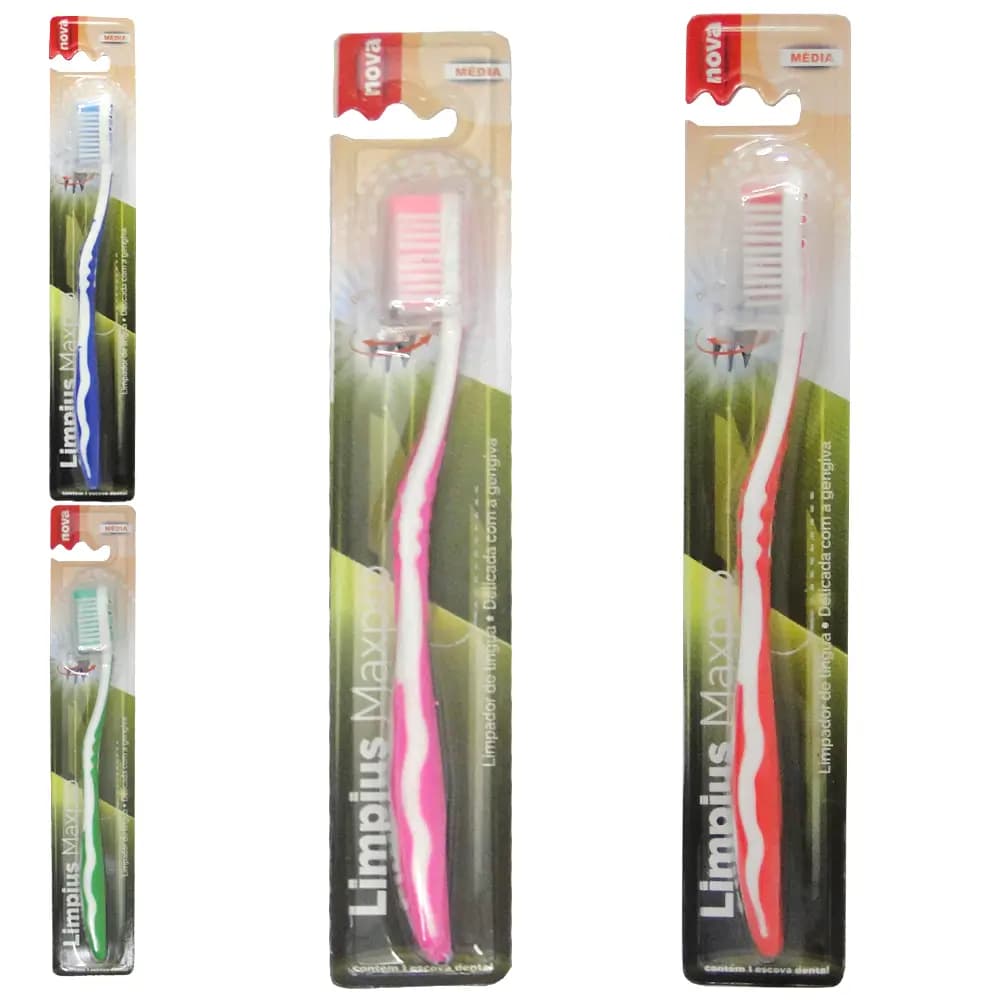 ESCOVA DENTAL LIMPIUS MAXPRO MEDIA