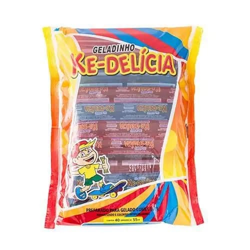 GELADINHO KE DELICIA KAXUXA SORTIDO 40X55ML