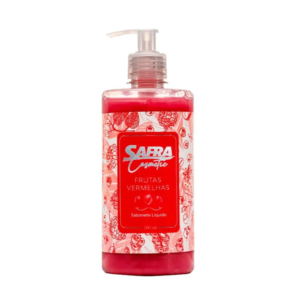 SABONETE LIQ SAFRA 500ML FRUTAS VERMELHAS