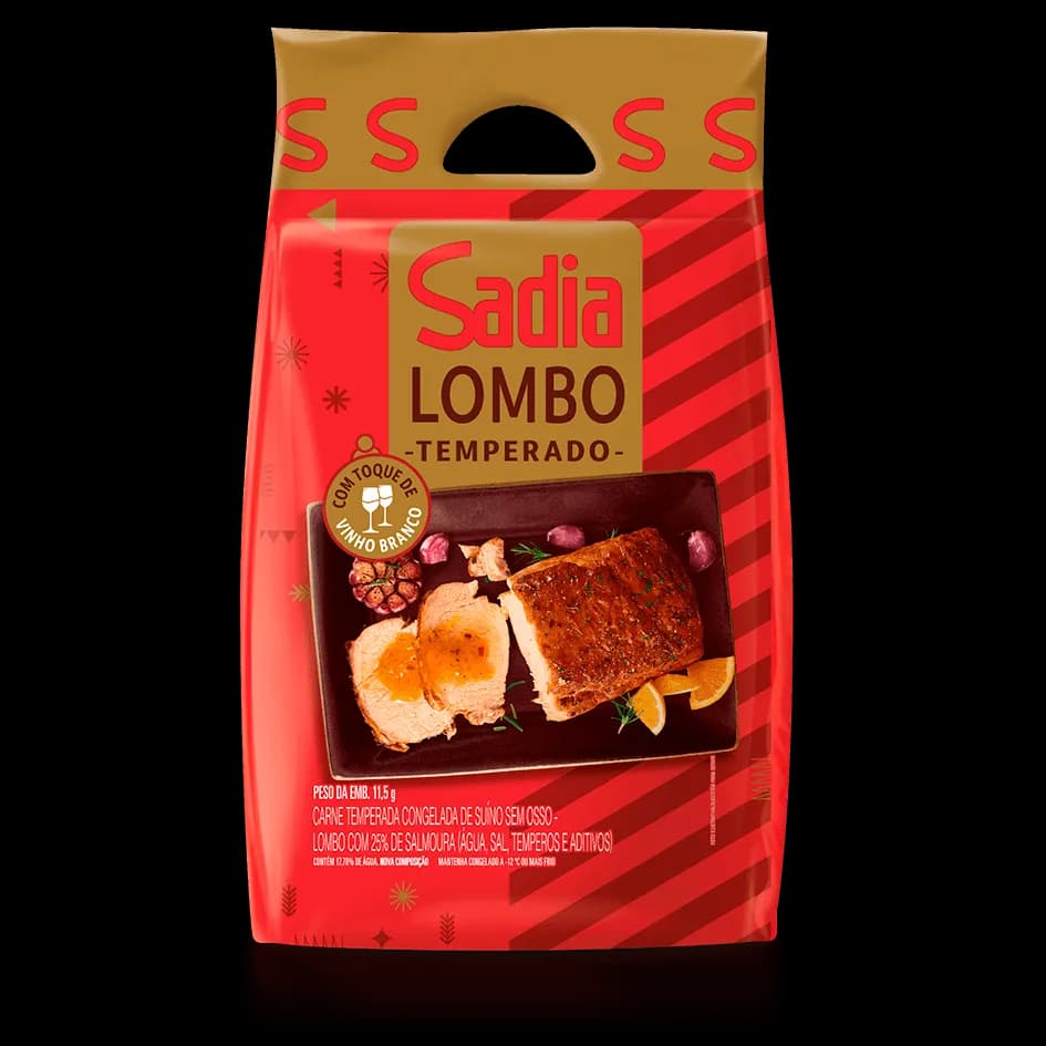 LOMBO SUINO TEMP SADIA KG