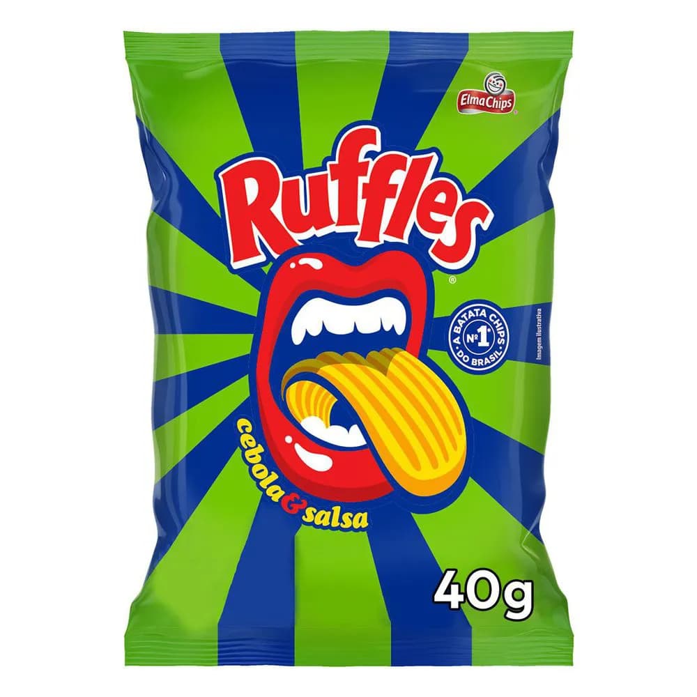 SALG ELMA CHIPS RUFFLES 40G ORIGINAL