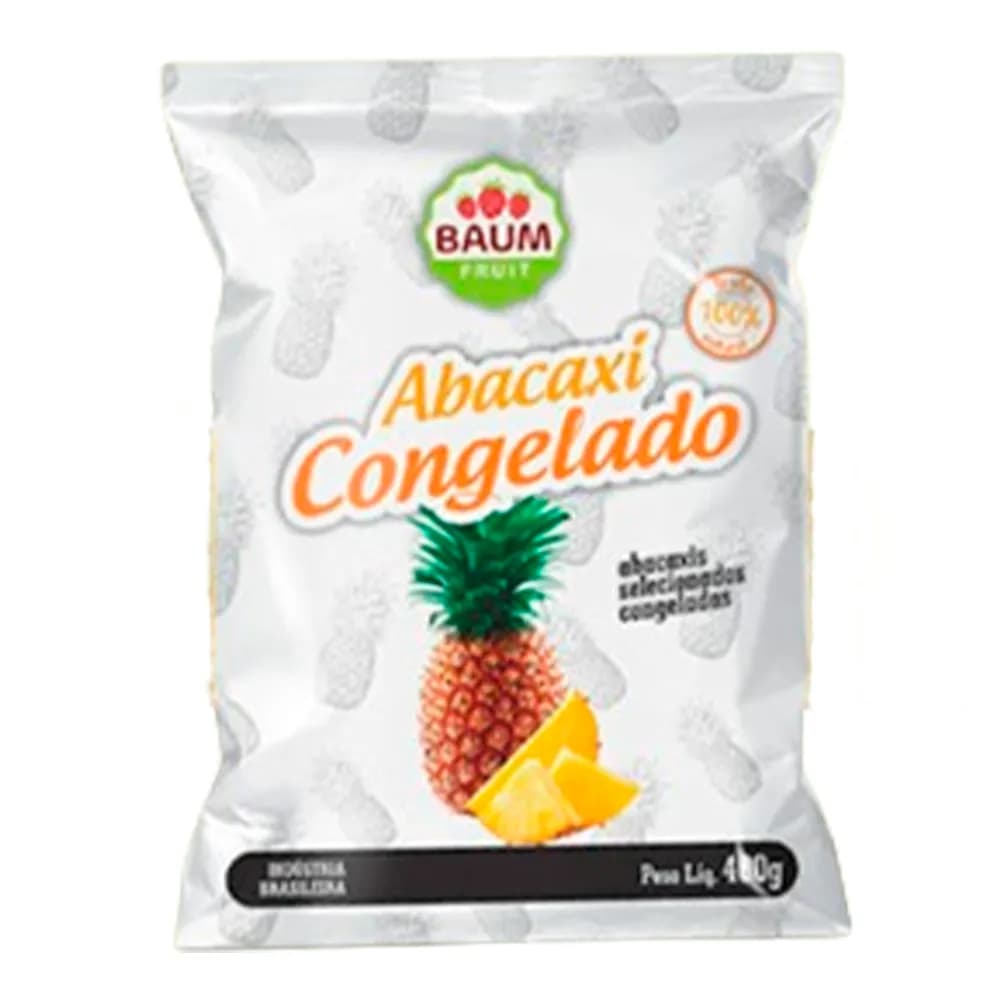 FRUTA CONG BAUM 100G ABACAXI
