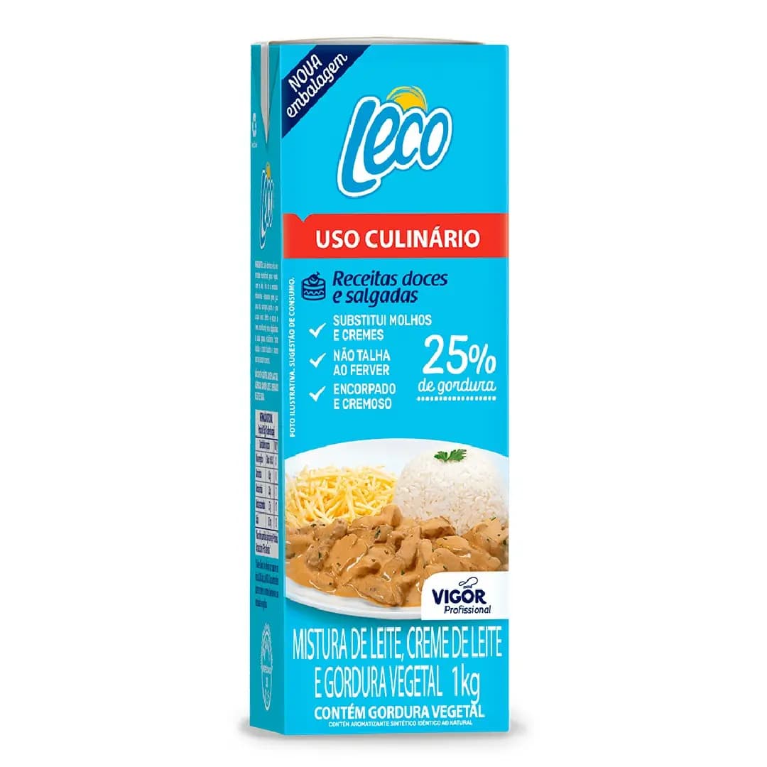 CREME DE LEITE LECO 1KG