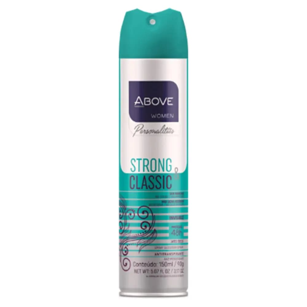 DESODORANTE AEROSOL ABOVE 150ML STRONG CLASSIC