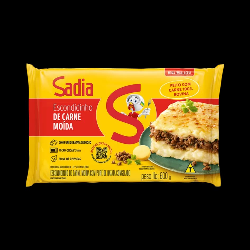 ESCONDIDINHO SADIA 600G CARNE