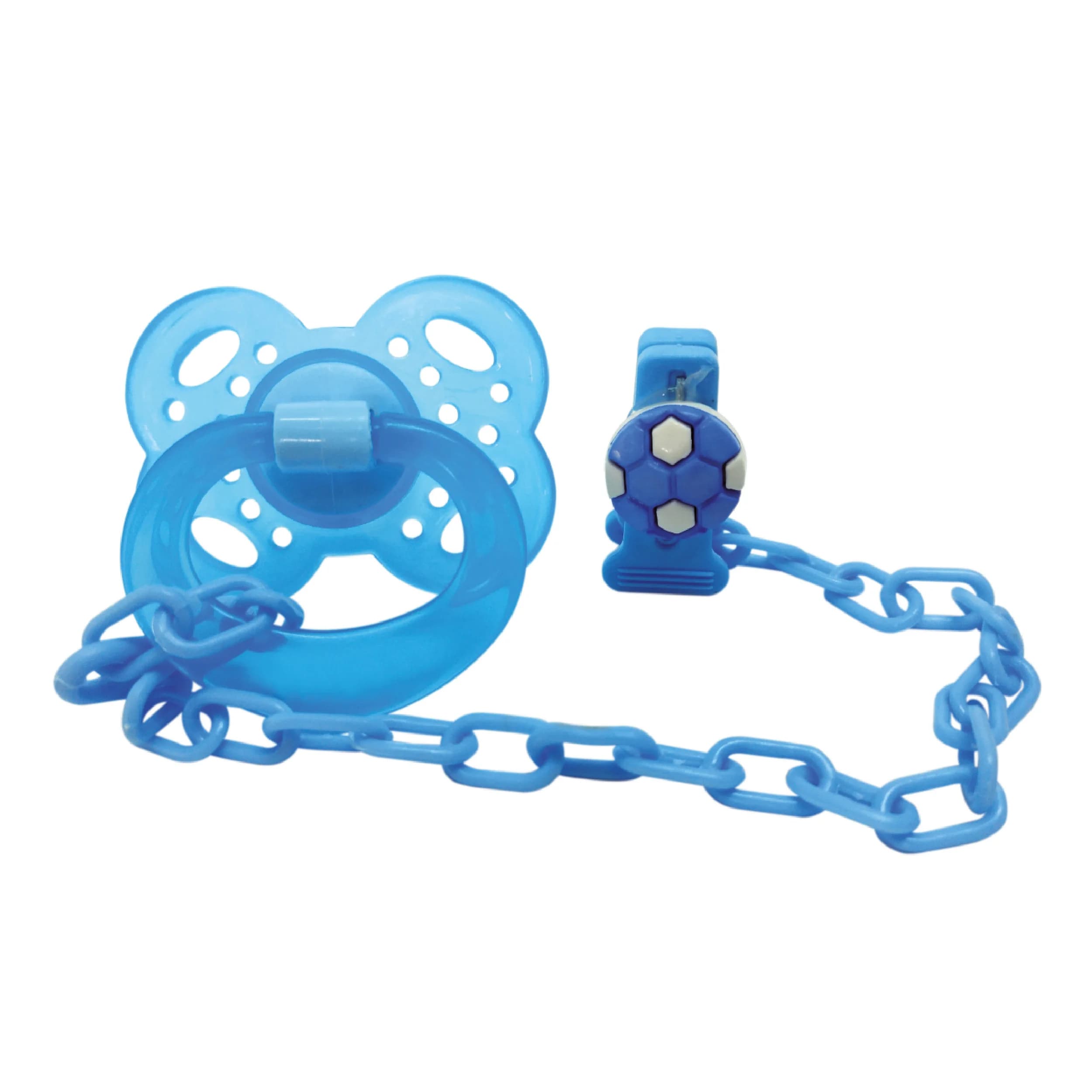 CHUPETA PLUS BOLINHA CCORRENTE AZUL