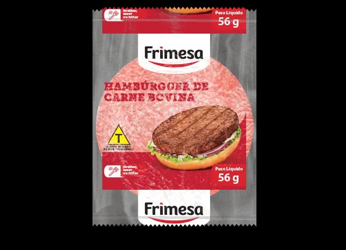 HAMBURGUER BOVINO FRIMESA 56G
