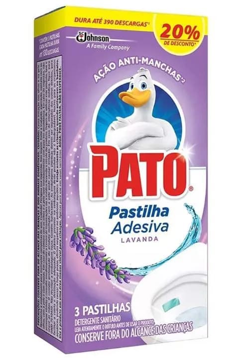 PASTILHA ADESIVA PATO LAVANDA C3