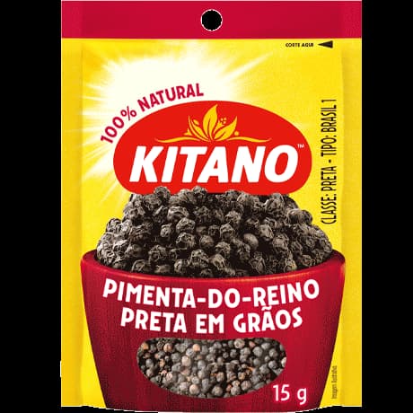 PIMENTA DO REINO KITANO EM GRAOS 15G