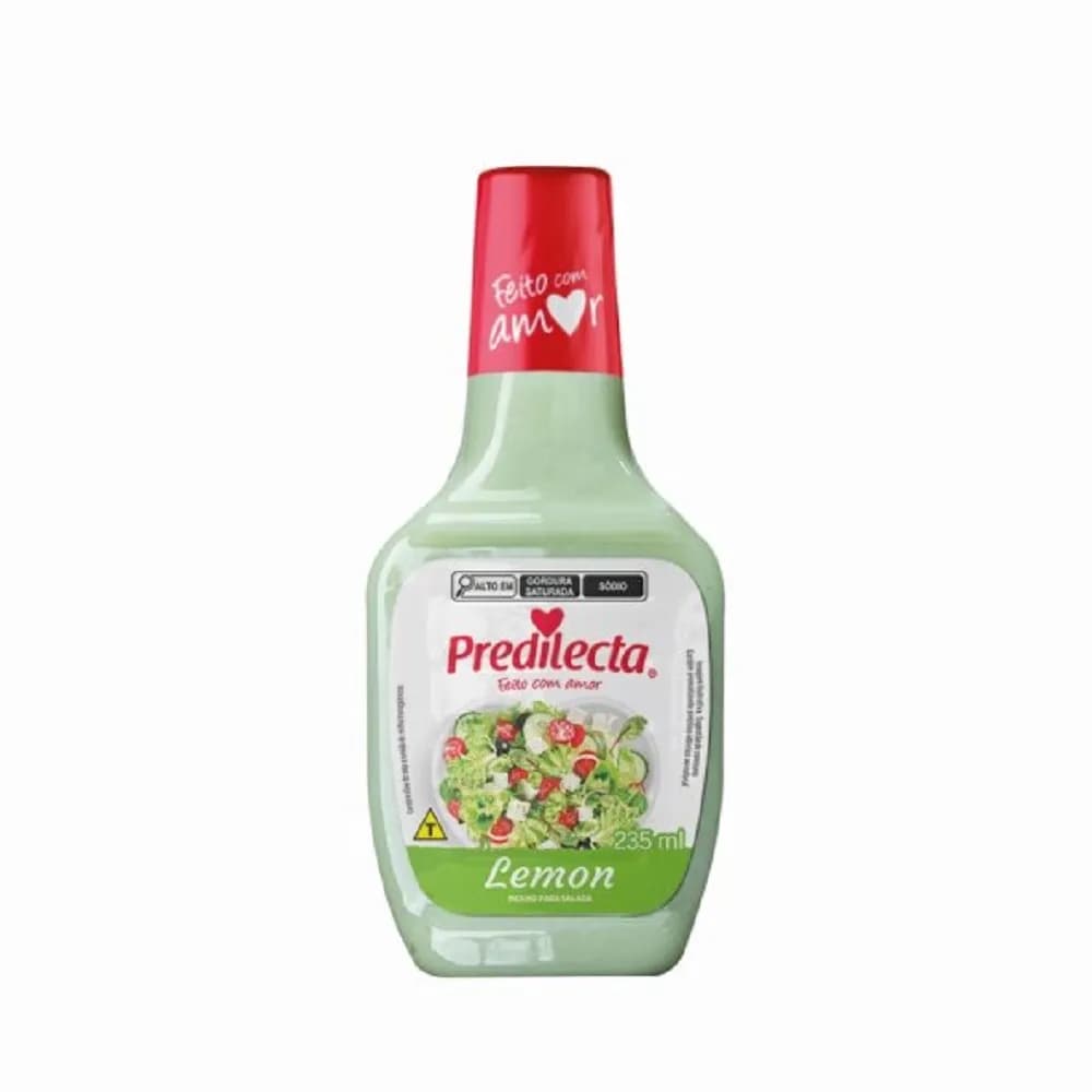 MOLHO PSALADA PREDILECTA LEMON 235ML