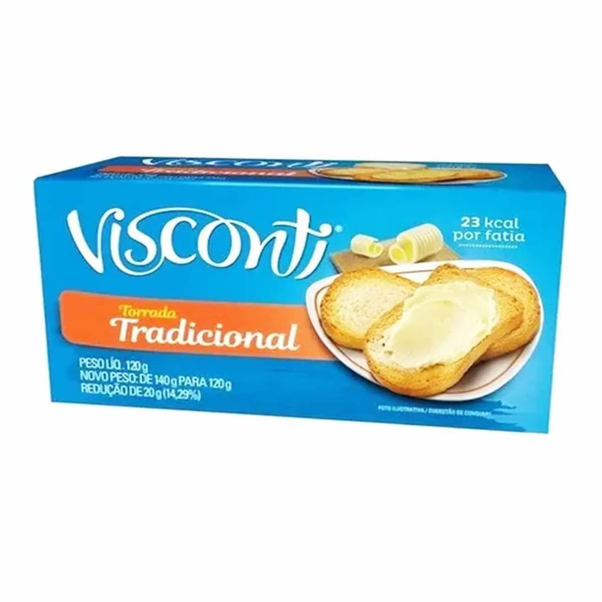 TORRADA VISCONTI 120G TRADICIONAL