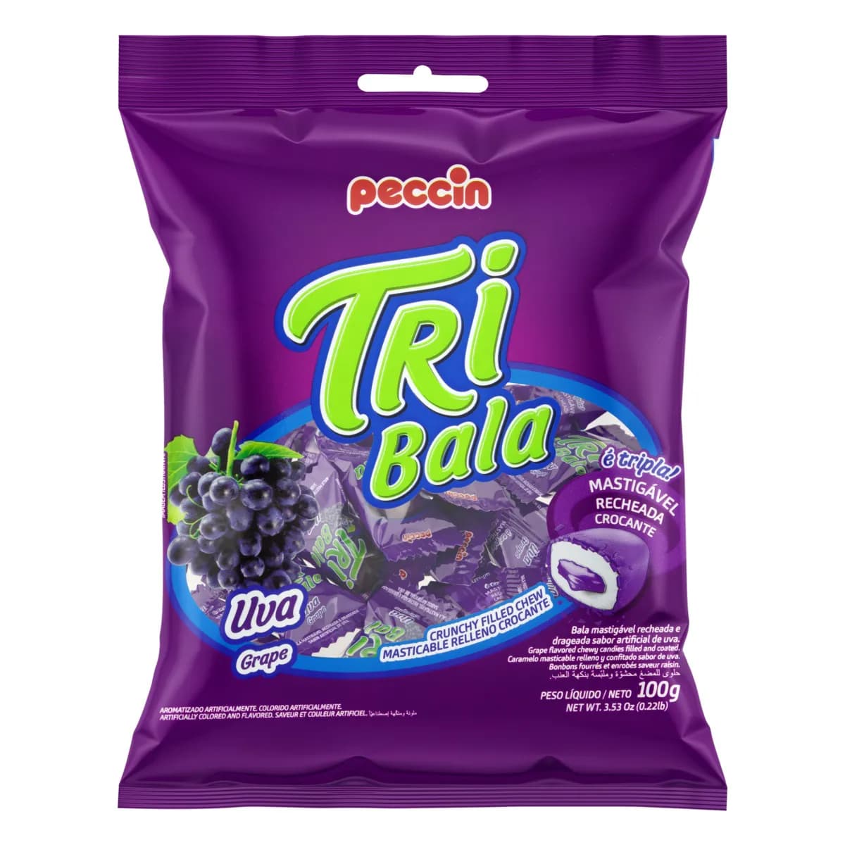 BALA PECCIN TRI BALA 100G UVA